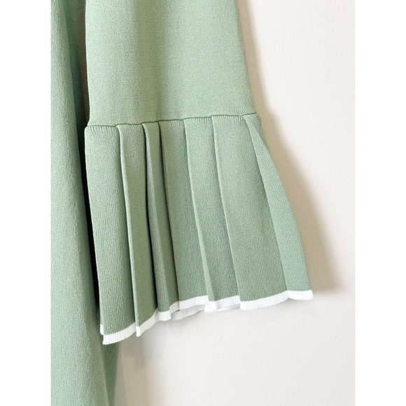 COS Knitted Top With Pleated Sleeves S - Picture 7 of 9